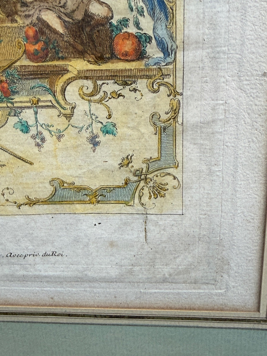 Claude Gillot — Livre de portières, la figure de Bacchus, c. 1737 — photo 9