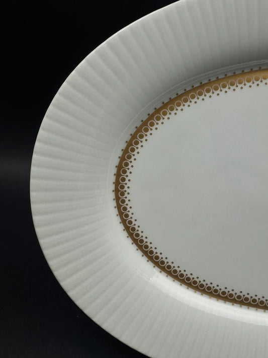 Rosenthal Tapio Wirkkala petit plat ovale Ondulation