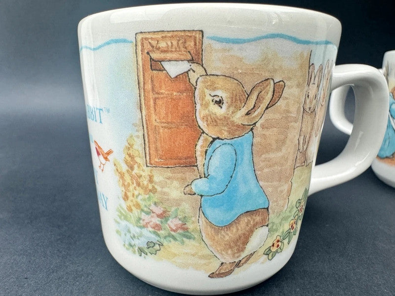 Lot de 4 mugs en porcelaine Peter Rabbit – Beatrix Potter