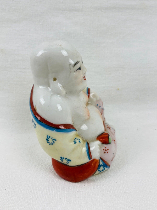 Bouddha rieur en porcelaine