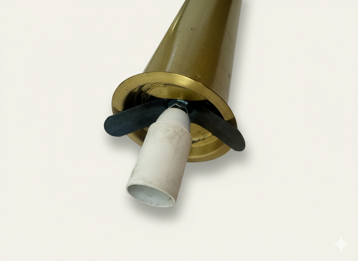 Ensemble liturgique chapelle mi-siècle laiton et polymère croix lampes bénitier