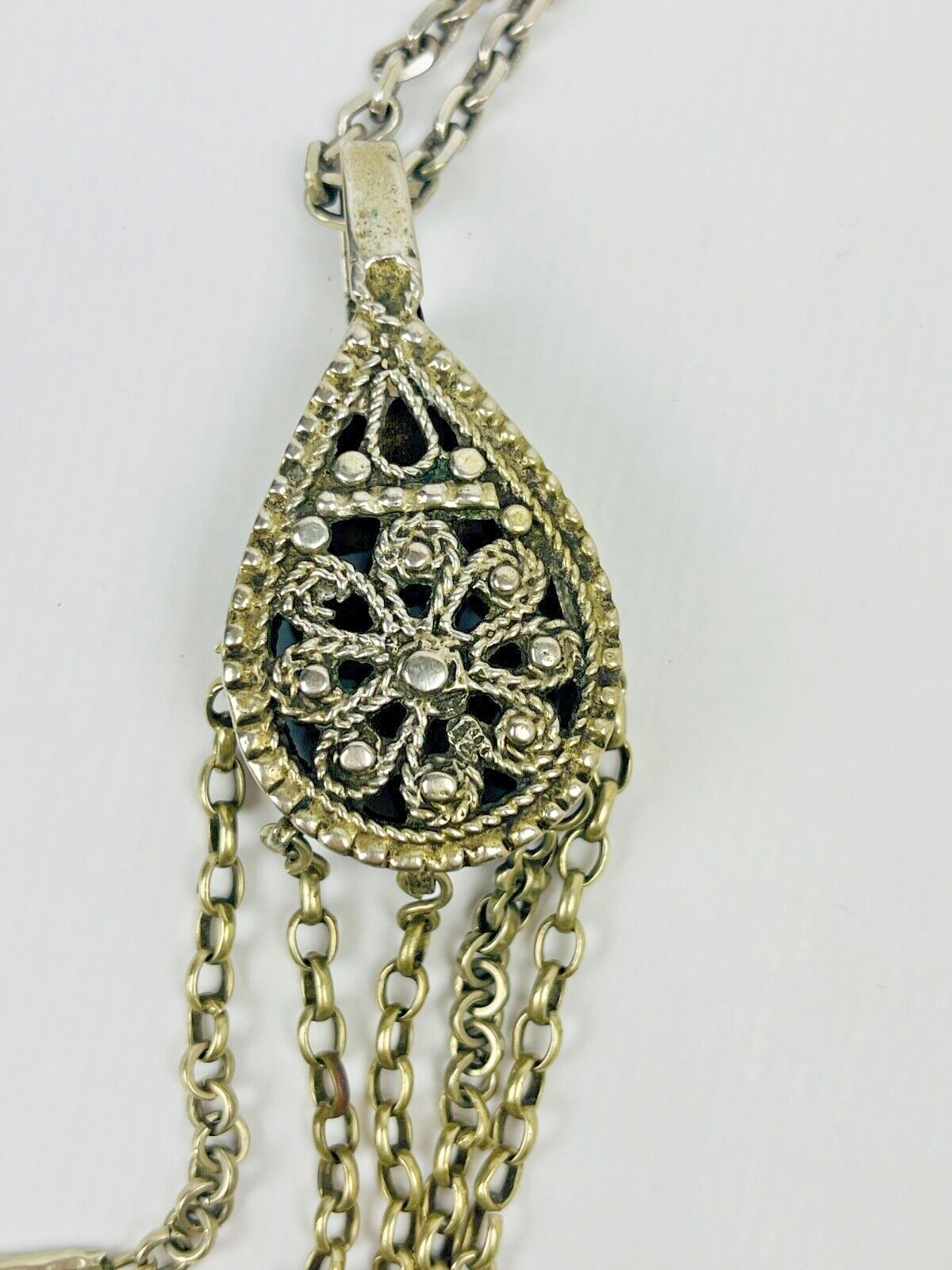 Ancien pendentif Kabyle, Berbère, Meskia