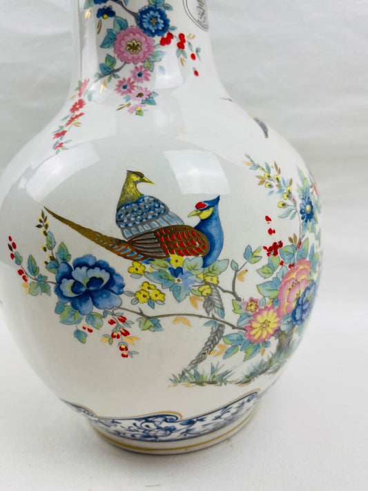 Grand vase en porcelaine italienne FG Francesco Guarino