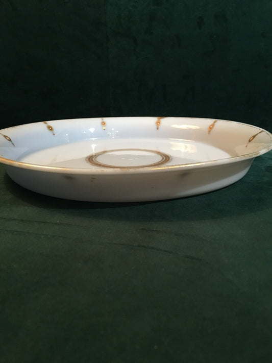 Ancien plateau en opaline 19ème, Restauration, Charles X