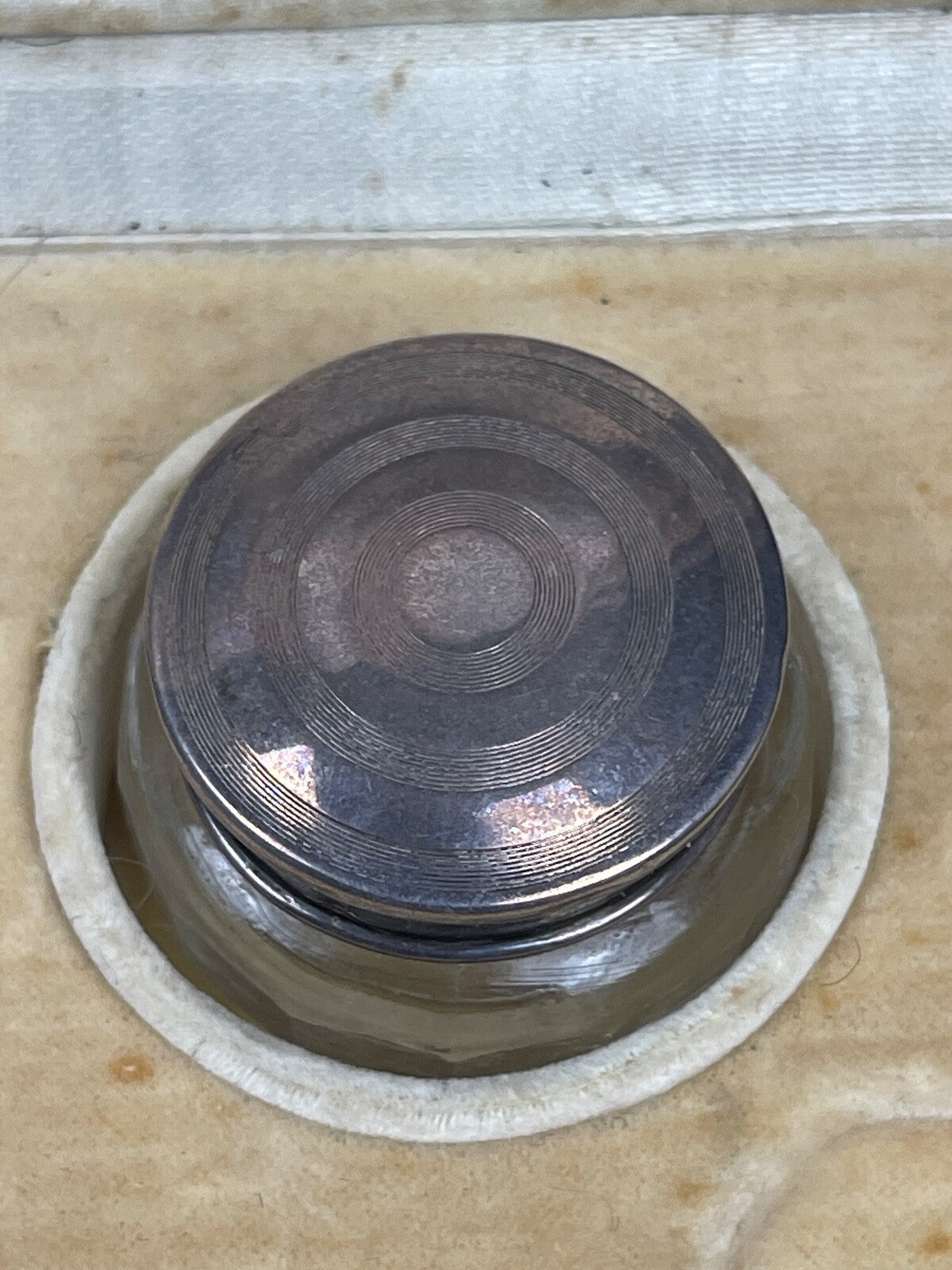 Ancien nécessaire de manucure en argent
