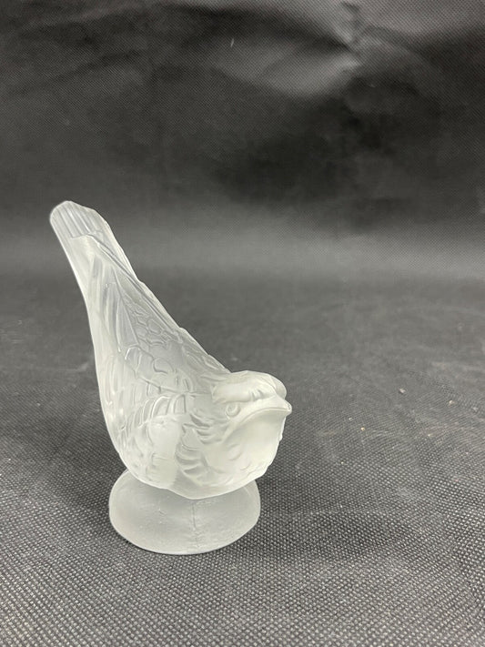 Oiseaux en cristal de Bohême dépoli