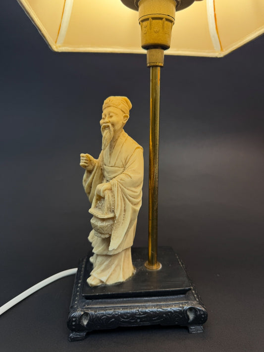 Paire de lampes de chevet en résine