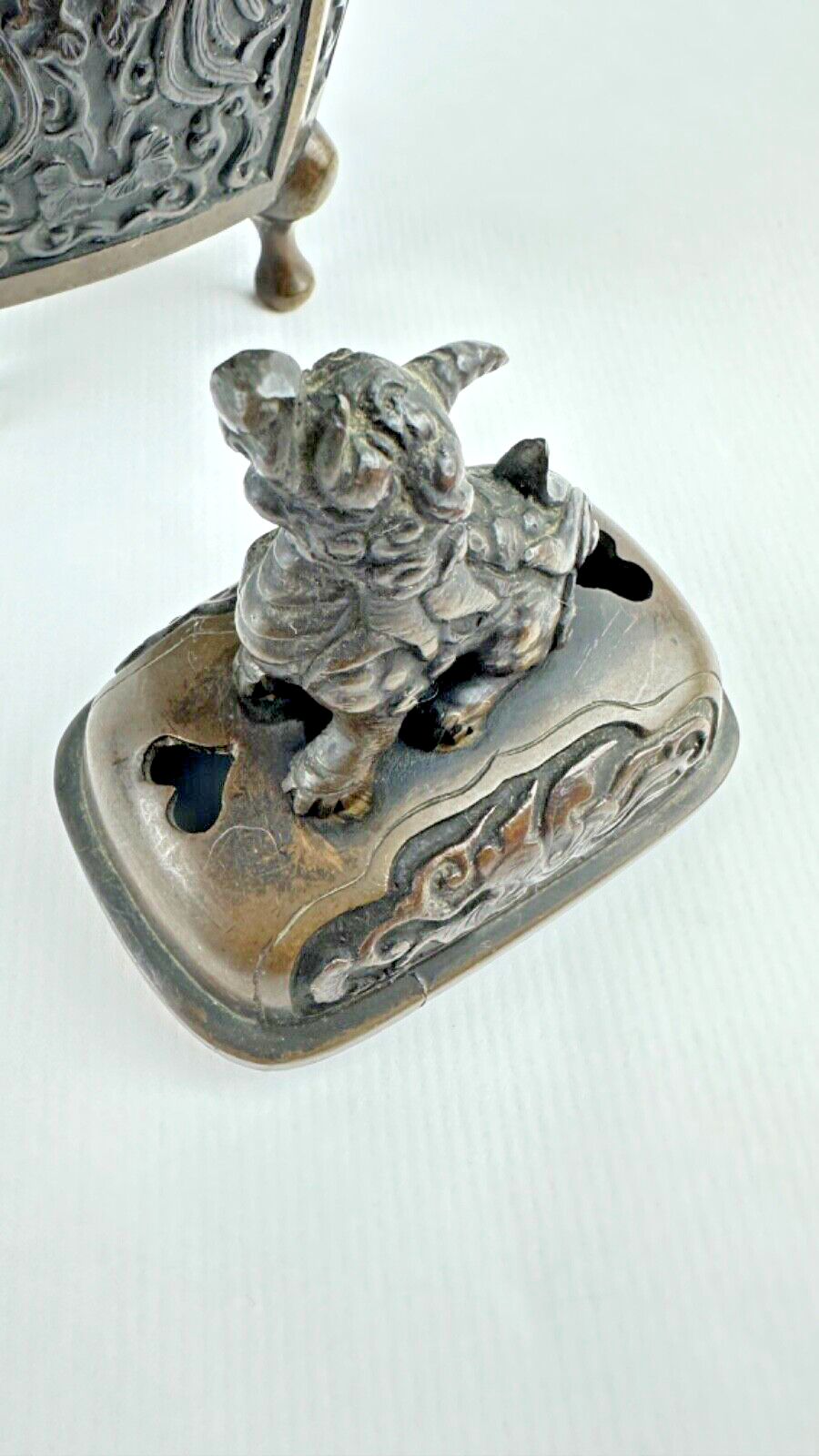 Brûle parfum en bronze - Japon - 20ème