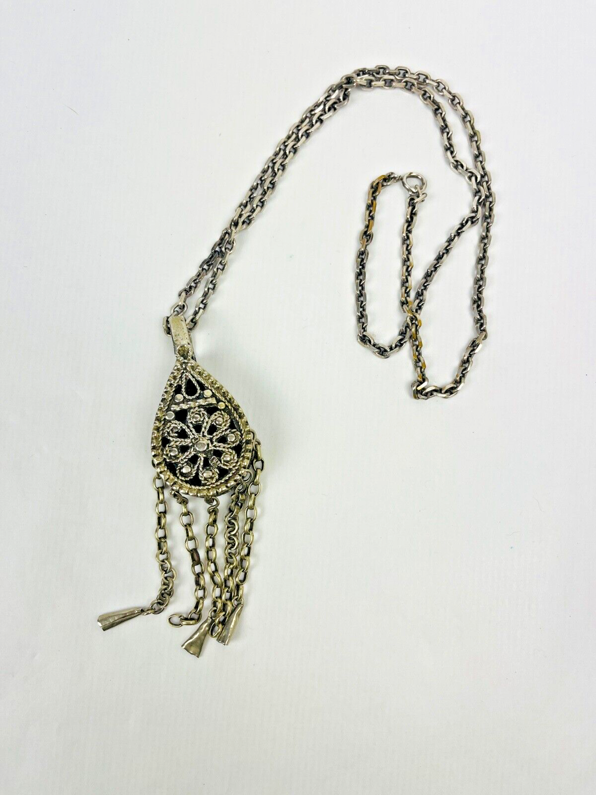 Ancien pendentif Kabyle, Berbère, Meskia