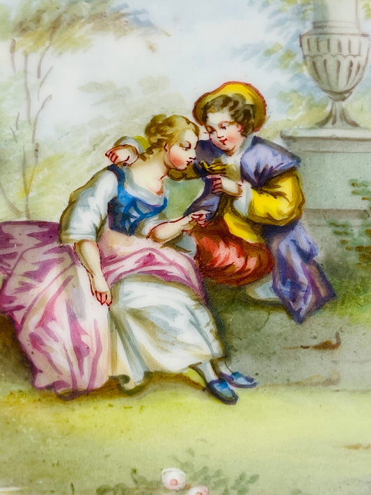 Petite Assiette En Porcelaine De Sèvres S. 70