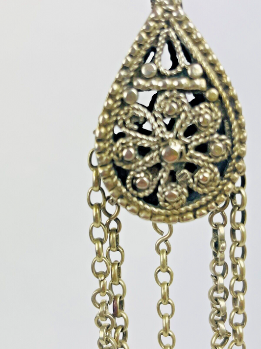 Ancien pendentif Kabyle, Berbère, Meskia