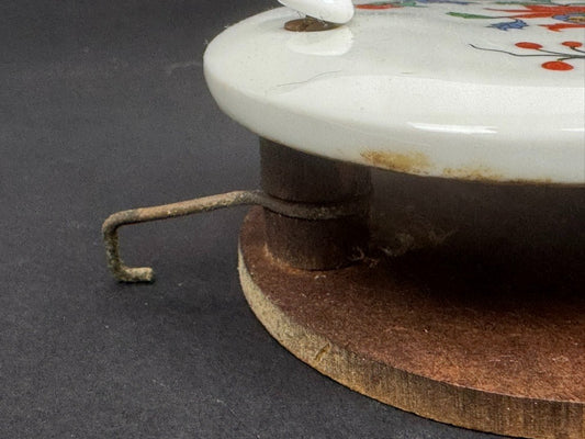 Thermomètre en porcelaine de paris