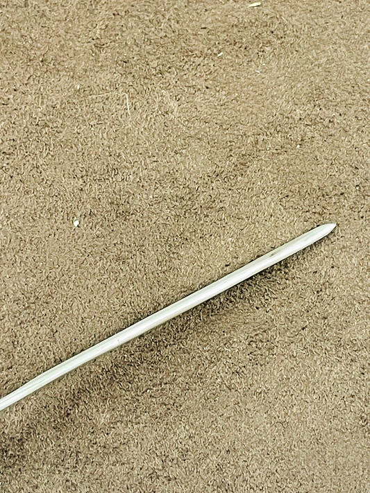 Ouvre-lettre, coupe-papier en argent massif anglais, Edinburgh 1986