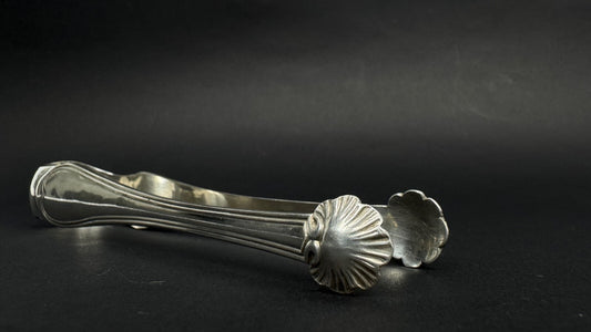 CHRISTOFLE ANCIENNE PINCE A SUCRE METAL ARGENTE art deco sugar tongs