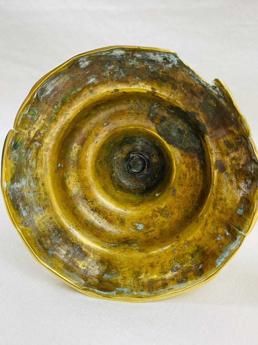 Paire de bougeoirs en bronze époque Transition