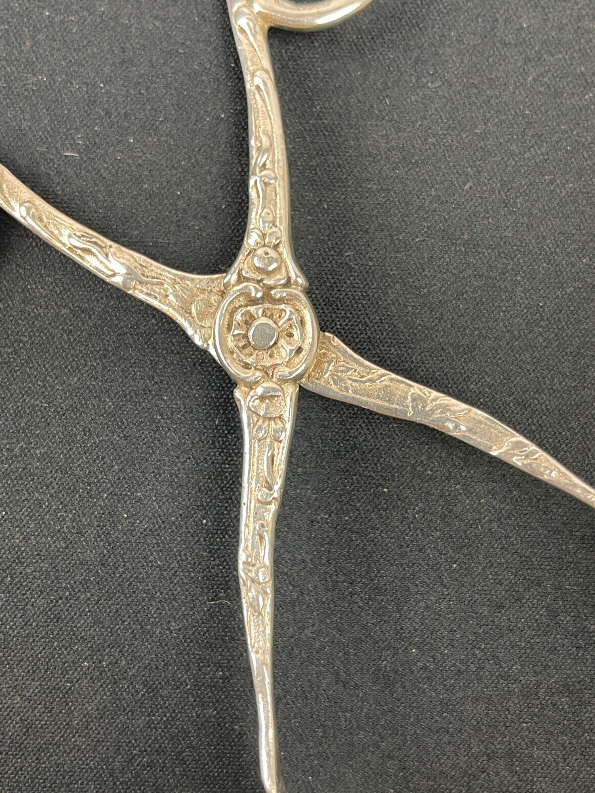 Pelle de service à gâteaux en argent massif