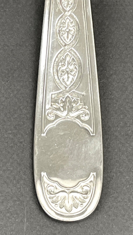 louche à potage Christofle en métal argenté modèle Villeroy