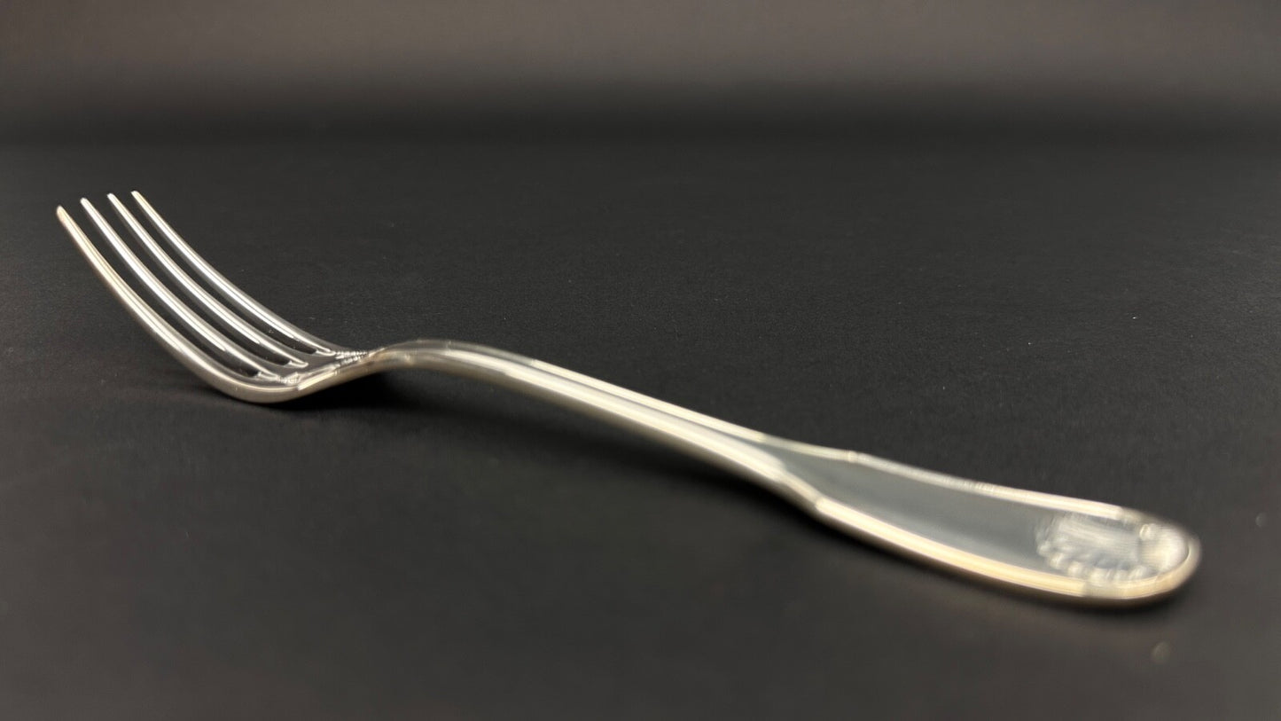 Christofle, fourchette à entremets, modèle Vendôme, Paris. Neuve.