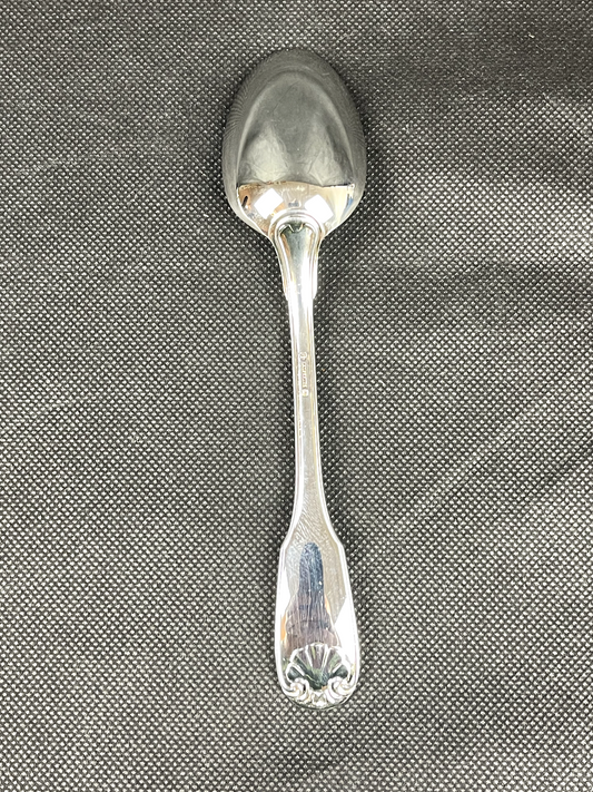 Alfenide pour Christofle, cuillère à entremets, modèle Vendôme, Paris