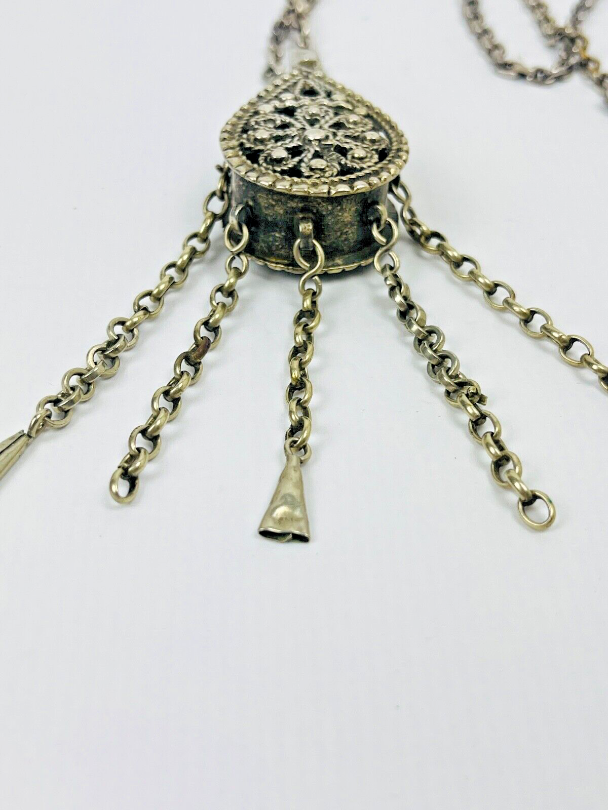 Ancien pendentif Kabyle, Berbère, Meskia