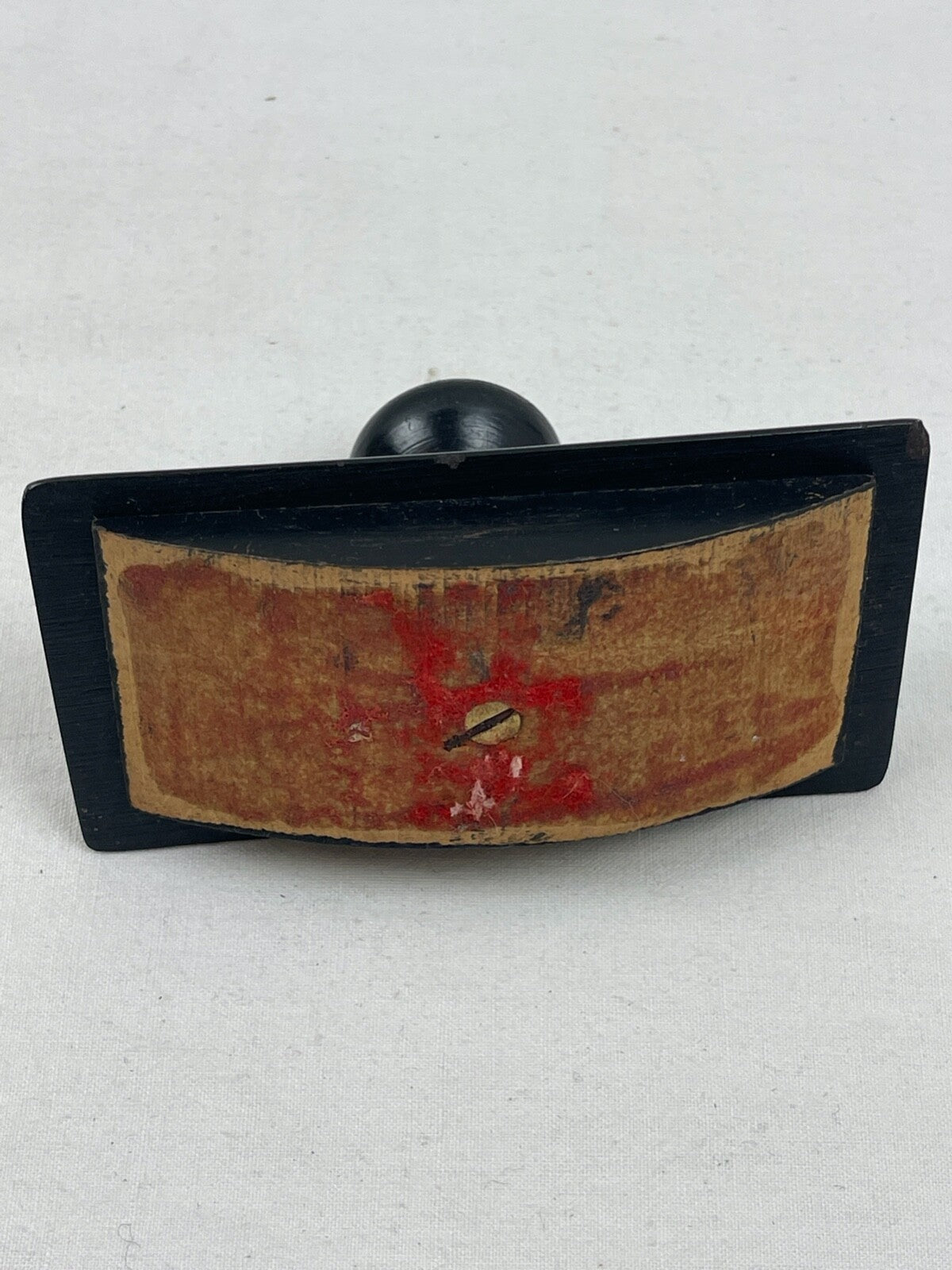 Ancien tampon buvard en ébonite