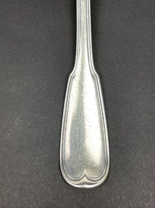 Très Grande Cuillère De Service En Argent 1er Coq