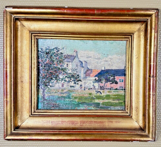 "Le village" - Georges Guillaume ROGER (1867-1943)