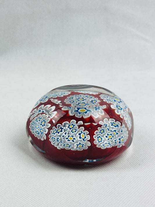 Presse papier - sulfure - Murano overlay n°28