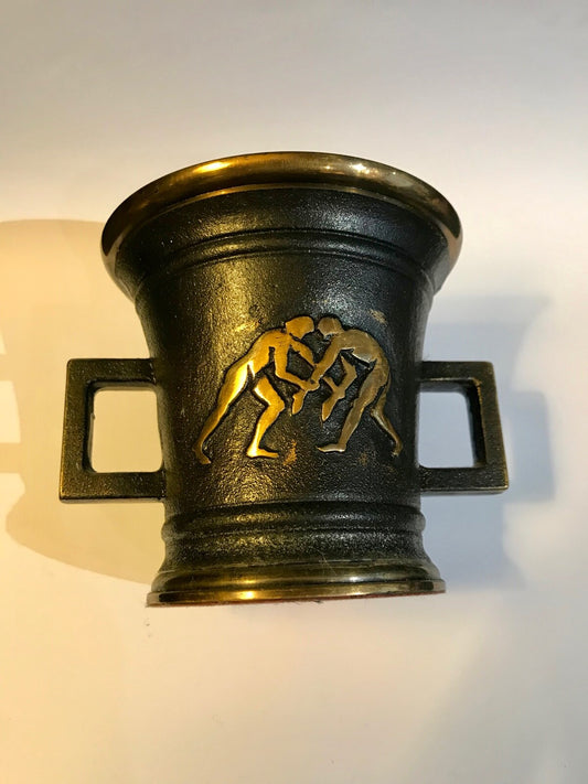 Mortier et pilon en bronze