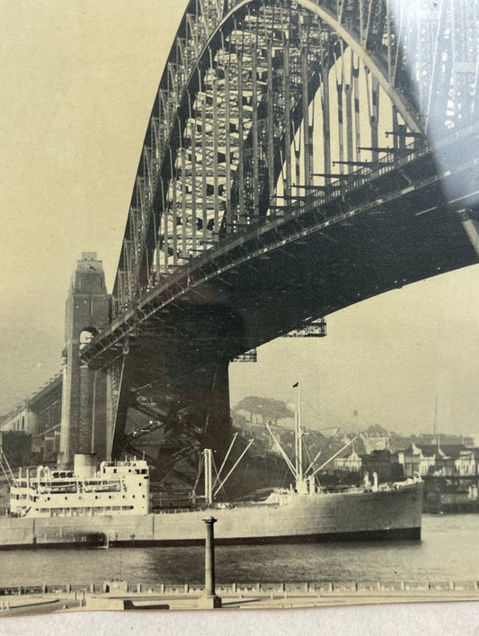 Grande photographie du pont de Sidney, Harbour bridge 1941, Mirrabooka ct Ekmann