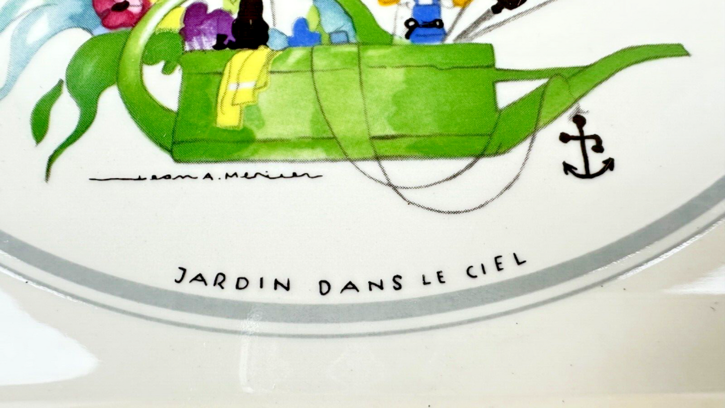 Plat à gâteau Villeroy & Boch série Jean Mercier modèle Le Ballon