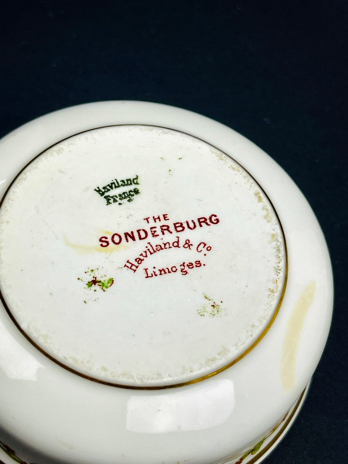 Coupelle, Ravier En Porcelaine De Limoges Haviland The Sonderburg