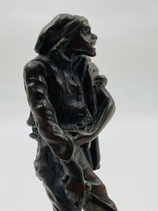 Statuette, figurine en bronze, Scaramouche, Sganarelle...