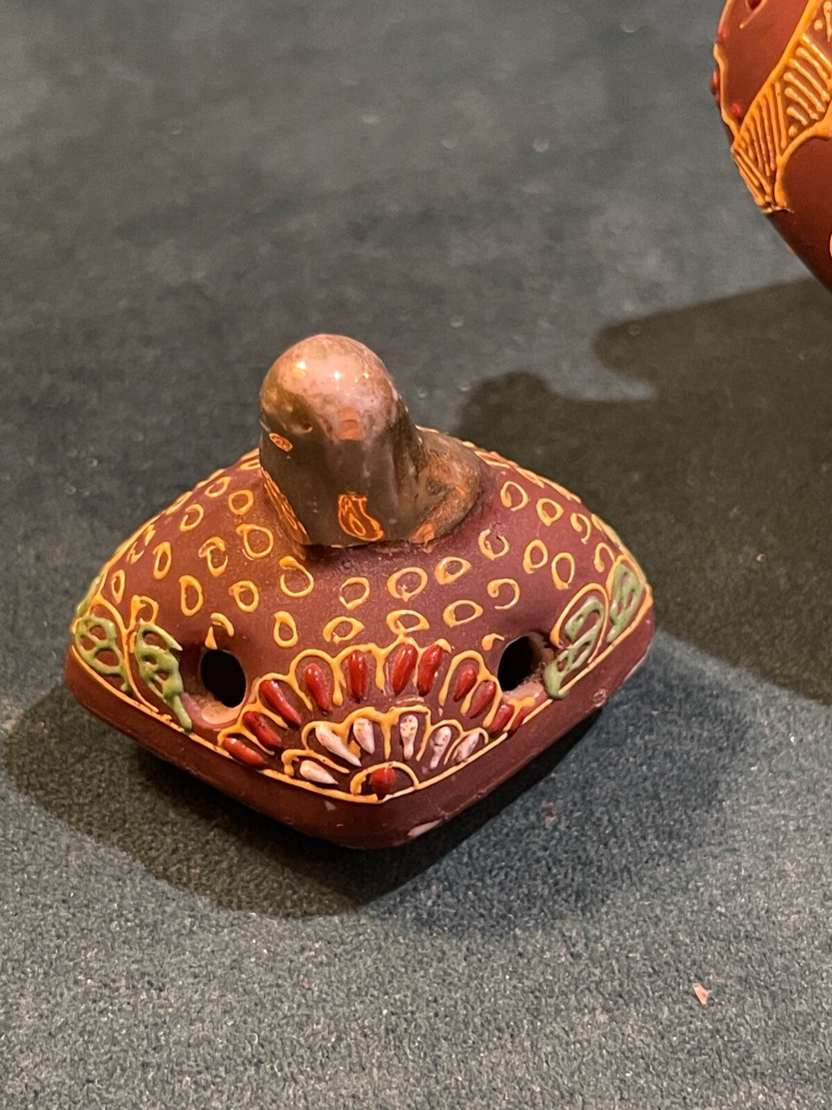 Brûle-parfum en porcelaine Satsuma Japon n°3