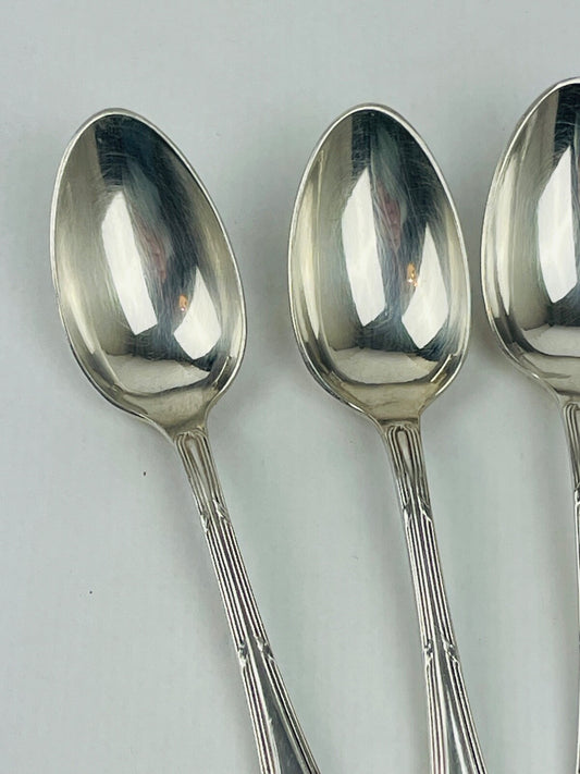 Suite de 6 petites cuillères Ercuis modèle Trianon