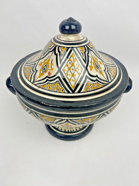 Maroc, Soupière En Céramique De Safi