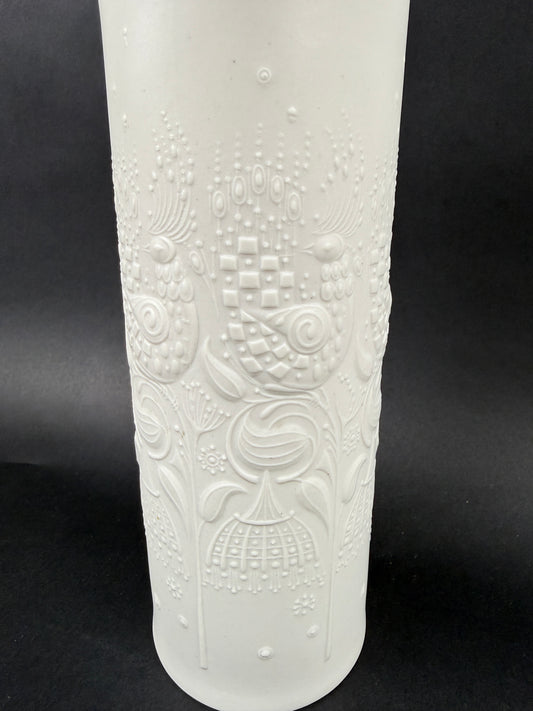Bjorn Wiinblad, vase en biscuit de porcelaine pour Rosenthal