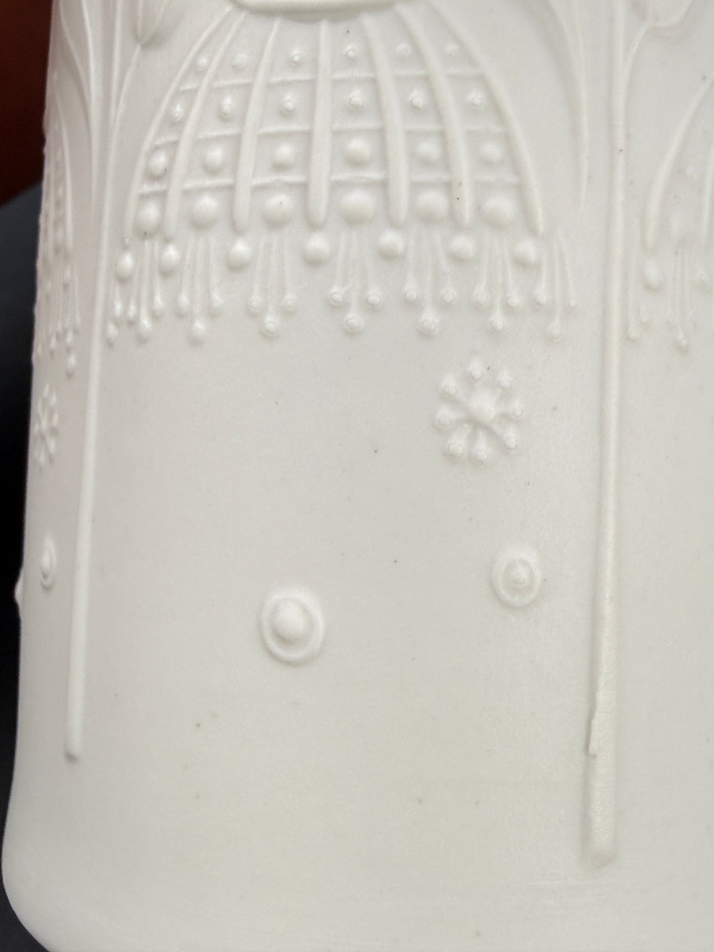 Bjorn Wiinblad, vase en biscuit de porcelaine pour Rosenthal
