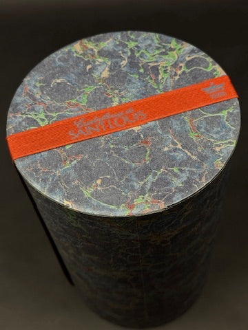 Totem « La Sirène » en cristal Saint-Louis signé Annie Faivre