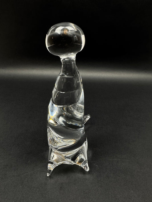 Otarie jouant avec un ballon Verre soufflé de Murano – vers 1970