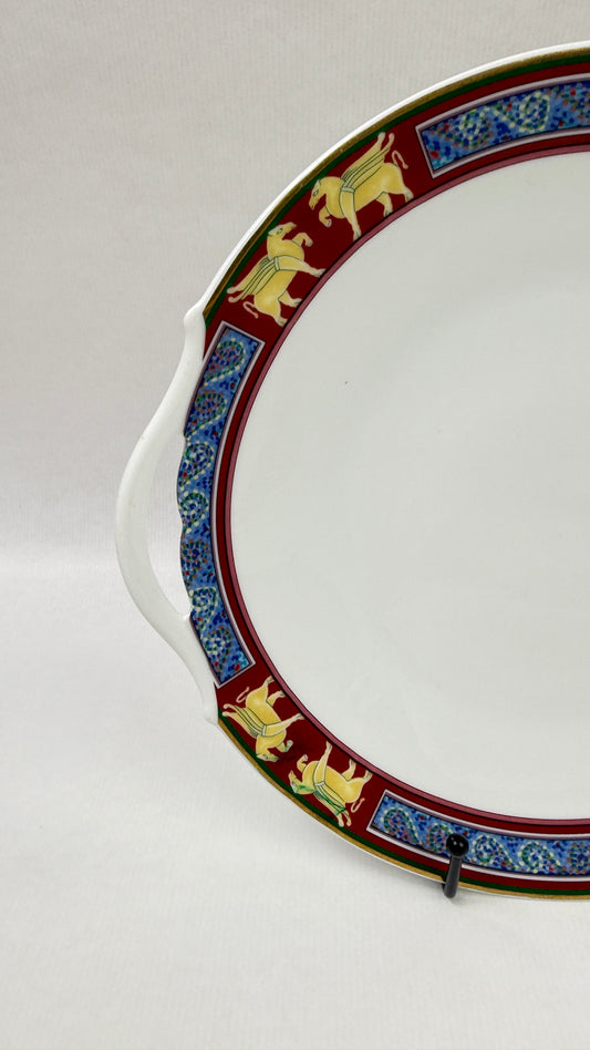 Raynaud Limoges – Plat à tarte à anses modèle Pégase – 26 cm