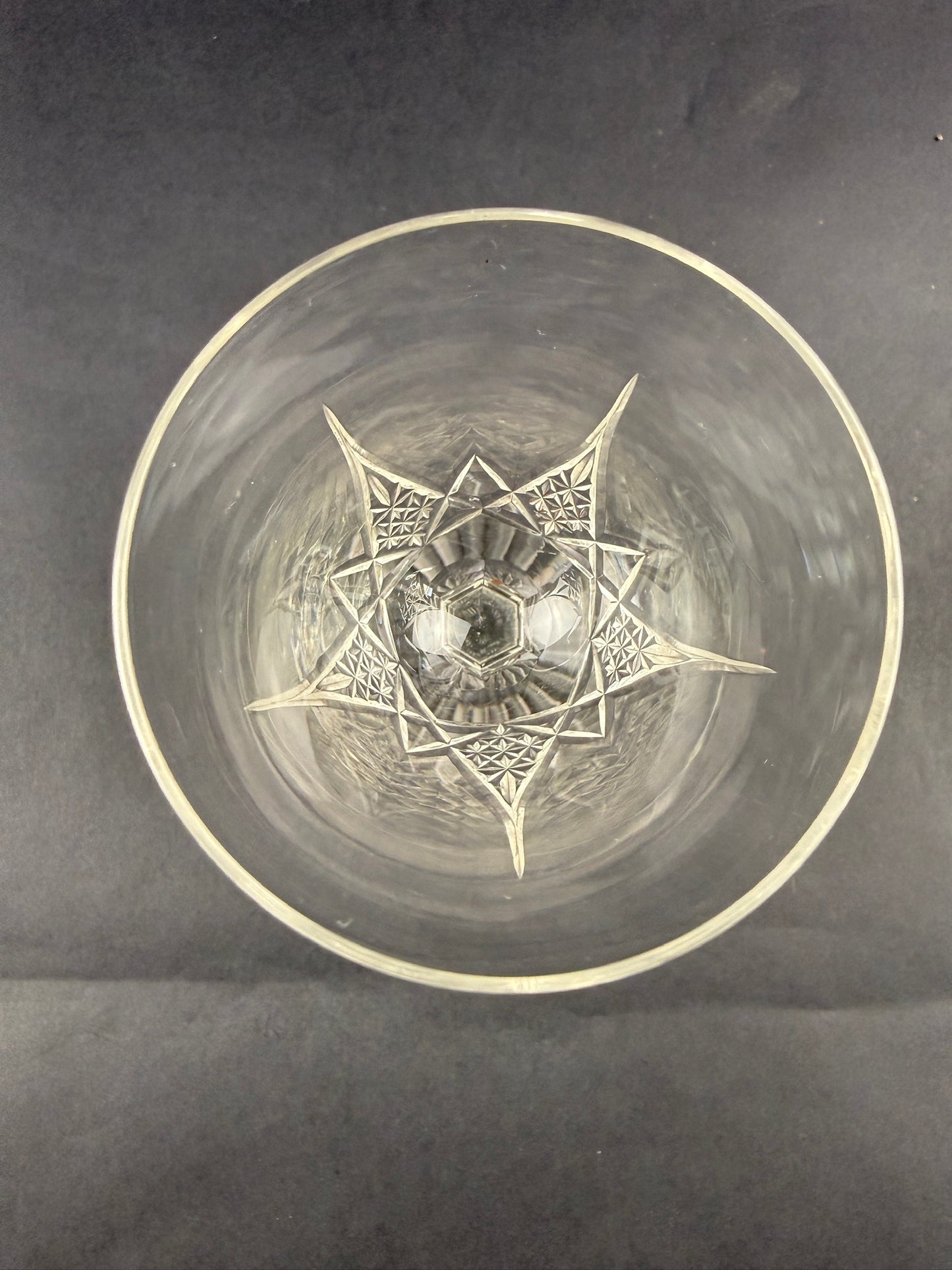 Baccarat, service Epron, suite de 6 verres à vin blanc taille 4