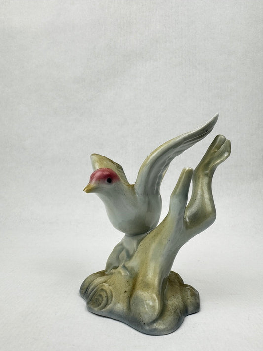 Oiseau en porcelaine Porcegama Cuart de Poblet (Valencia, Espagne) vers 1960