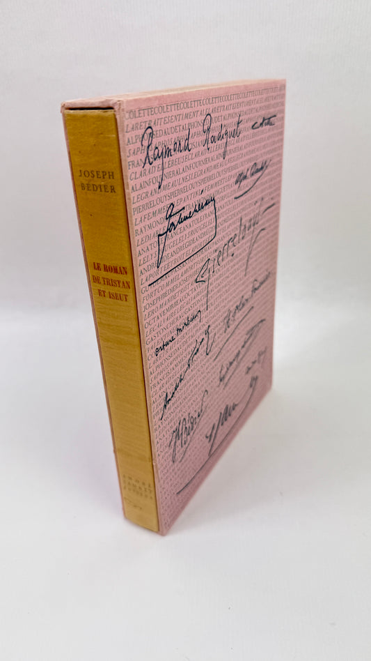 Joseph Bédier – Le Roman de Tristan et Iseut, édition numérotée Imprimerie Nationale / André Sauret, ex. n° 1225