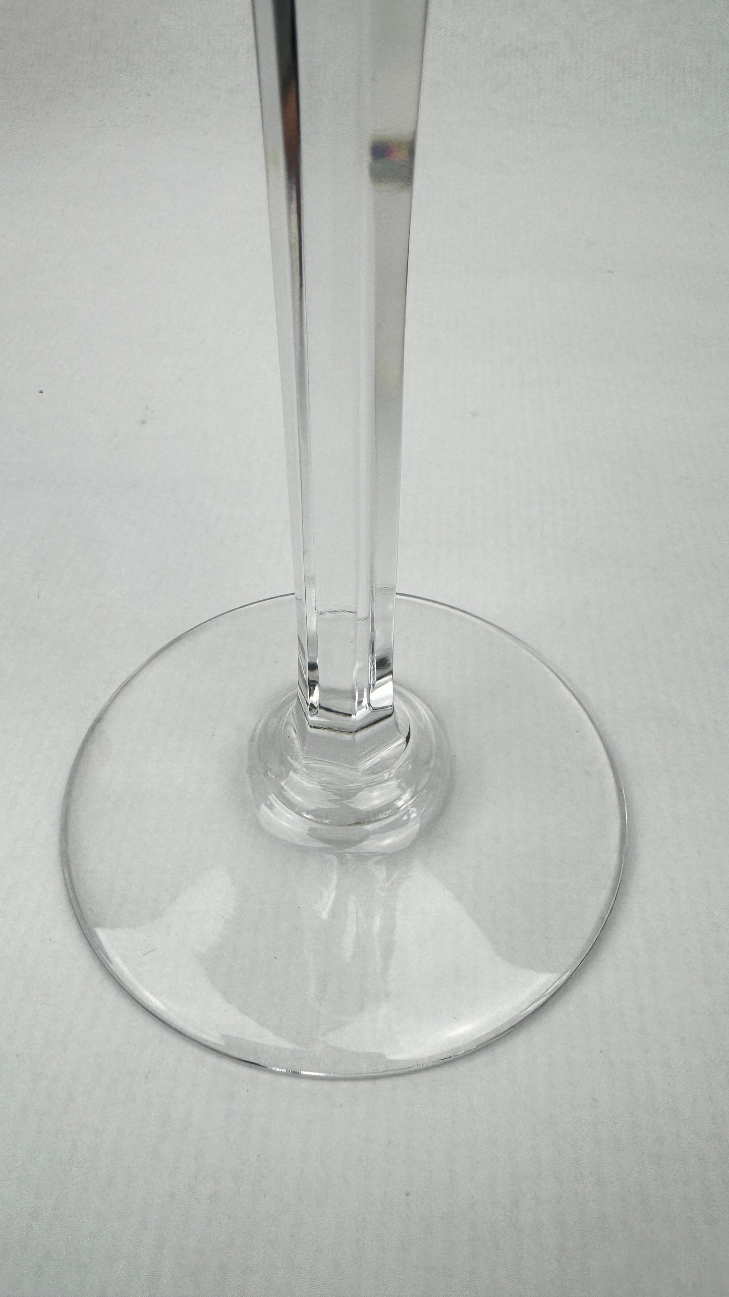6 verres Baccarat Genova cristal double couleur 19 cm