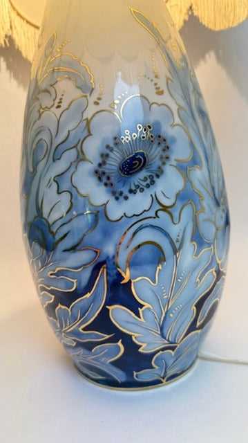 Camille Tharaud, grand vase monté en lampe