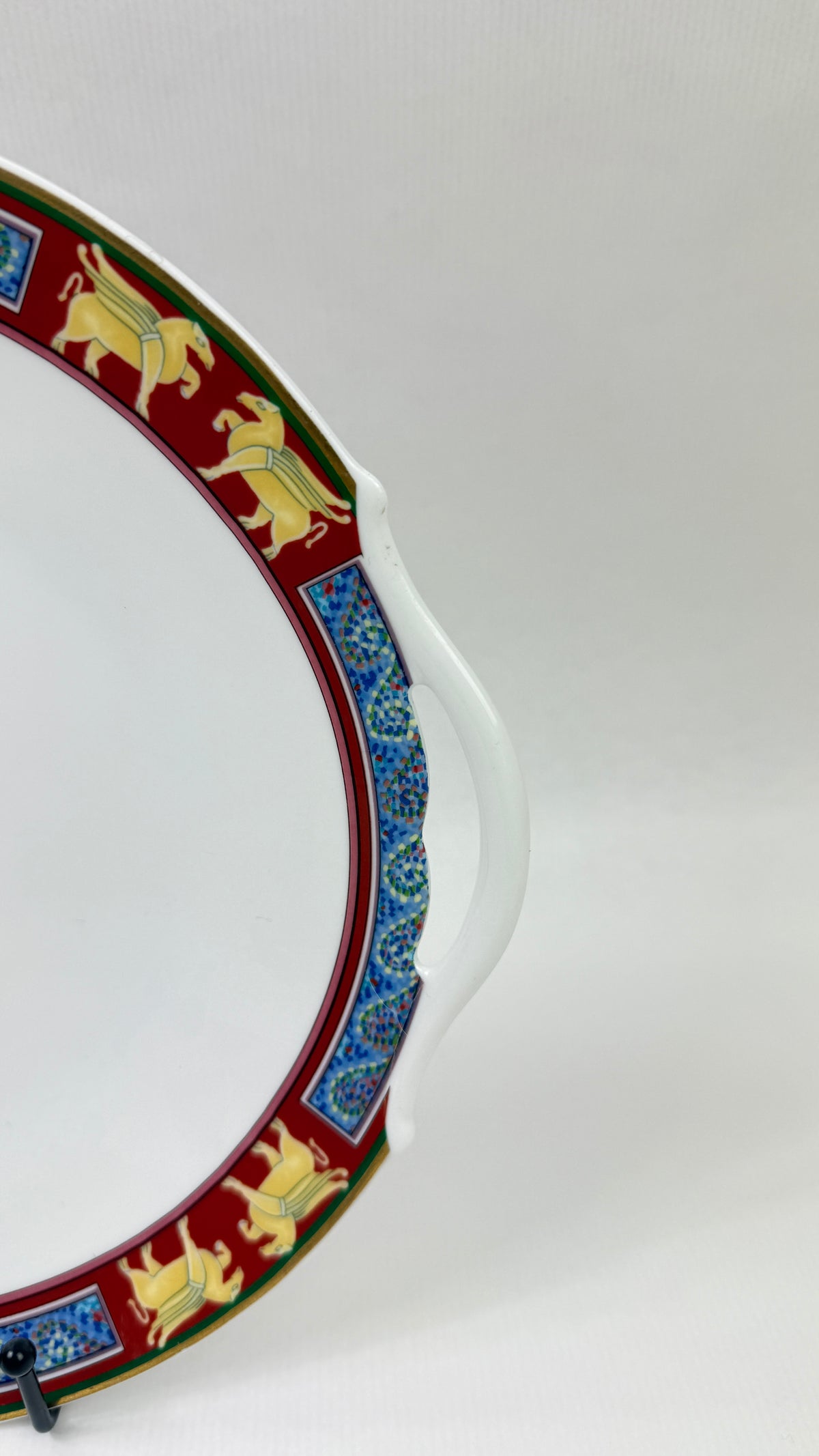 Raynaud Limoges – Plat à tarte à anses modèle Pégase – 26 cm