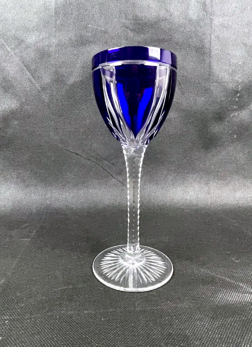 Saint-Louis — Roemer en cristal, taille 454, années 1930 — photo 1