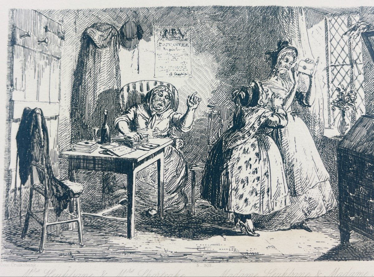 George Cruikshank — Suite de six gravures — photo 1