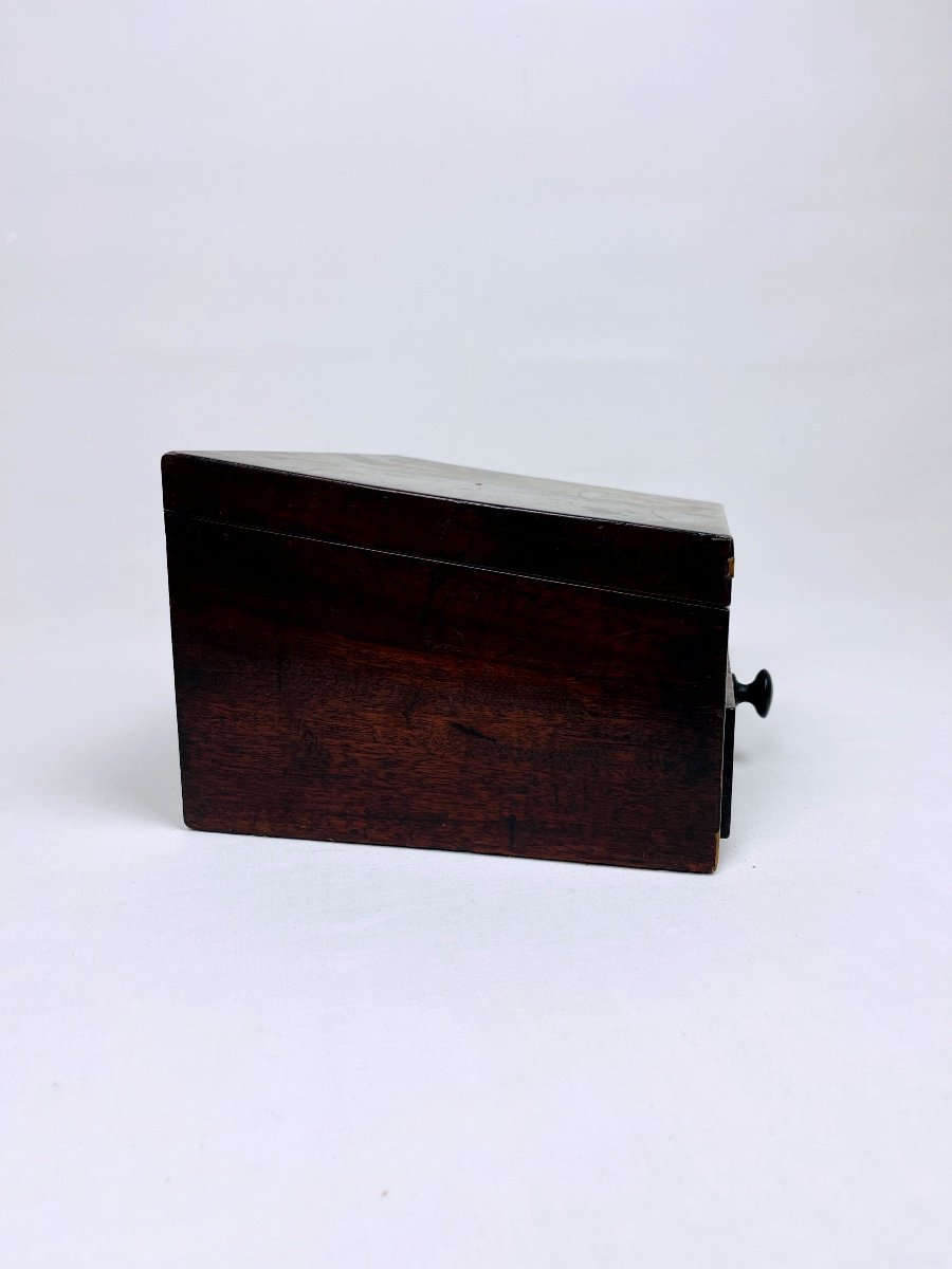 Coffret à correspondance, écritoire en acajou — photo 2